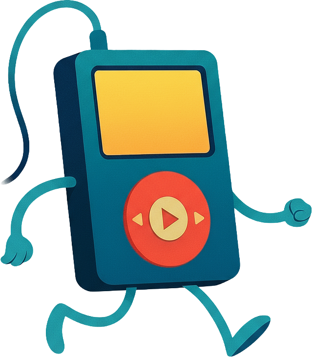 Dancing MP3 Player Character